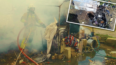 Kalıcı konutu beklerken... Bir bebek Hatay’da konteynerde yandı!