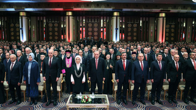 Devlet Bahçeli resepsiyona katılmadı