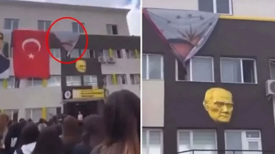 Erdoğan'ın posterini indiren liseli okuldan uzaklaştırıldı