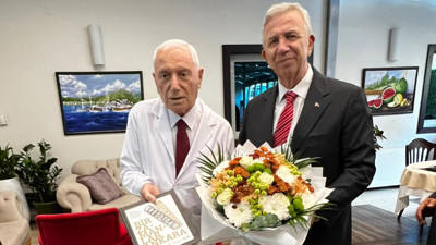 Mansur Yavaş'tan Mehmet Haberal'a ziyaret