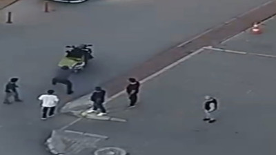 Motosikletli kuryeye darp