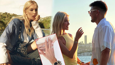 Cengiz Ünder'den fenomen sevgilisi Bilge Yenigül'e 8 milyonluk tektaş! 2 hafta önce evlilik teklif etmişti