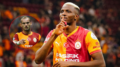 Victor Osimhen Wesley Sneijder'i solladı!