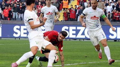 Antep'teki gol düellosunda kazanan yok!