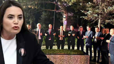 Alparslan Türkeş’in kızı babasının kabrini ziyaret eden MHP'lileri topa tuttu