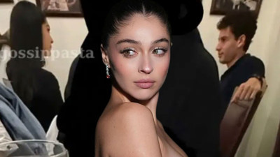 Cemre Baysel yine randevuda yakalandı! Yarış pilotuyla baş başa yemekte