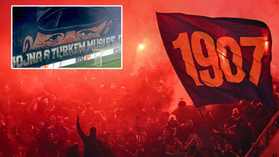 Irkçı pankartı Çekler açtı, cezayı Fenerbahçe yedi