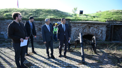 Edirne'deki tarihi Kıyık Tabya'da restorasyon çalışmaları start aldı