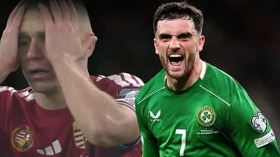 Szalai son dakikada yıkıldı: Parrott İrlanda'yı play-off turuna taşıdı