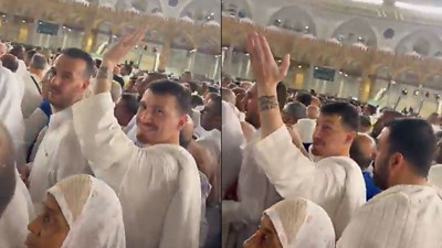 Mert Hakan Yandaş’ın umrede yaşadığı olay gündem oldu: Taraftarı böyle uyardı