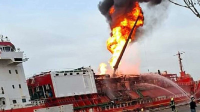 Rusya, 4 bin ton LPG taşıyan Türk gemisini vurdu!