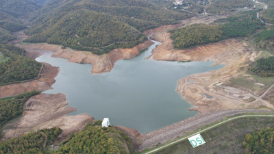 Gökçe Barajı'nda su kritik seviyeye düştü