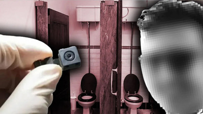 Öğretmen tuvalete gizli kamera koymaktan tutuklandı