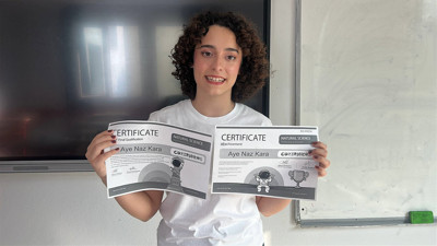 Hatay’dan NASA’ya uzanan altın kız! ABD’den davet geldi