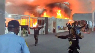 İklim Zirvesi'nde yangın paniği: Konferans alanı tahliye edildi