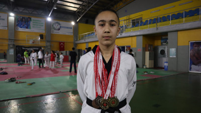 Akran zorbalığını tekvandoyla yendi: Hedefi olimpiyat!