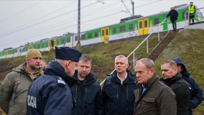 Polonya'da demiryolu sabotajı: Ukraynalı gözaltında