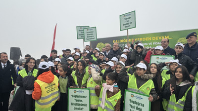 10 bin 444 fidan toprakla buluşturuldu