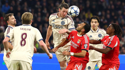 Mourinho'lu Benfica Şampiyonlar Ligi'nde siftah yaptı: Ajax dipte kaldı