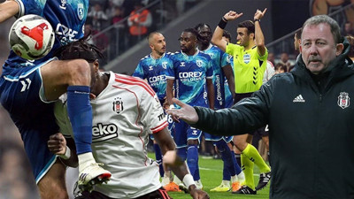 Sergen Yalçın'ın isyan ettiği pozisyonun VAR kaydı ortaya çıktı