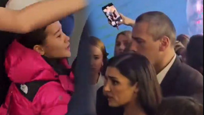 Küçük hayranını böyle korudu! Hande Erçel'den korumalara sert tepki