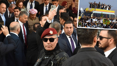 Barzani Türkiye'deki konferansa Peşmerge ile geldi: Yıllar sonra 'ikinci Habur' skandalı