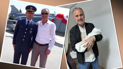 Uçak şehidinin kızı oldu! Dededen göz yaşartan mesaj