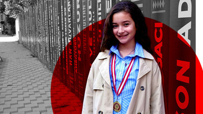 Dokuz yaşındaki Lina'nın büyük hayalleri: Yolu Atatürk hedefi Nobel