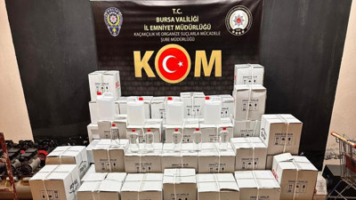 Yılbaşı öncesi dikkat: 1200 litre sahte içki ele geçirildi