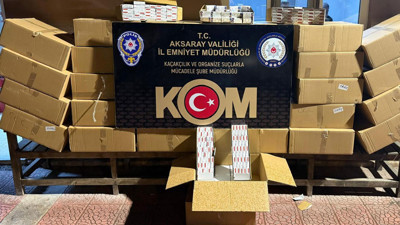Aksaray’da 5 Milyon TL’lik kaçak ürün darbesi... Aranan 4 şahıs yakalandı