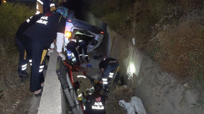 Su kanalında can pazarı