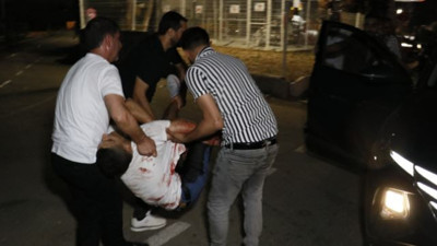 Barda tüfek, tabanca ve bıçaklı kavga