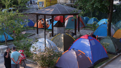 Kırkpınar'ı izlemek için çadırlarda yattılar