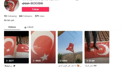 Türk bayrağını ve Türk parasını yere serip çiğnedi