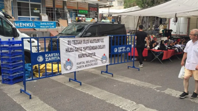 Pazarda hileli satışa tezgâh kapatma ve teşhir cezası