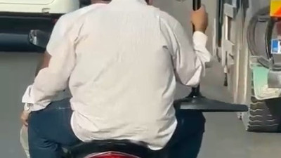 Trafikte 'yok artık' dedirten görüntüler. Yurdum insanı sıcaktan bunalınca bakın ne yaptı