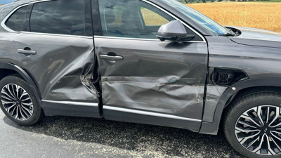 Patpat'ın çarptığı TOGG bu hale geldi