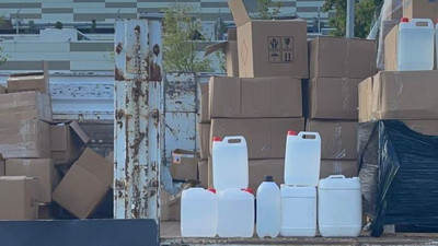 Ankara'da tonlarca yakalandı. Polisler bile dondu kaldı