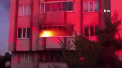 Evde kombi patladı, can pazarı yaşandı