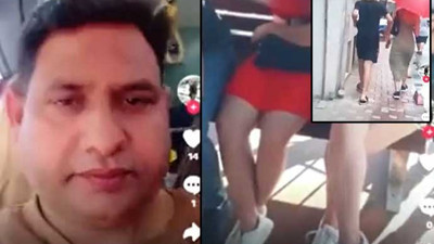 Türkiye’ye gelen Pakistanlı kadınları gizlice çekip taciz etti