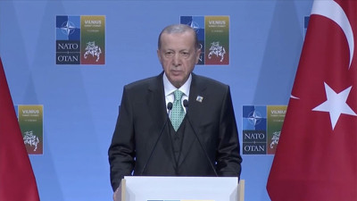 Erdoğan NATO Liderler Zirvesi'nde konuştu: İsveç AB üyeliğimize tam destek verecek