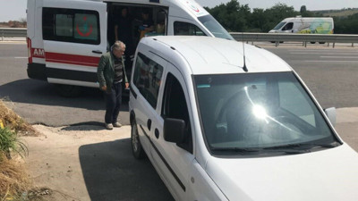 Edirne'de yaşlı adam sıcaktan yolunu şaşırdı