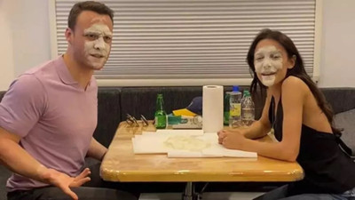 Kerem Bürsin ve Hafsanur Sancaktutan’ın eğlenceli anları