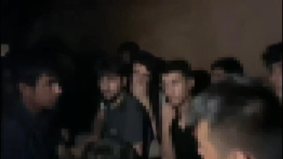 Kilis'te bir evin kömürlüğünden 15 kaçak göçmen çıktı