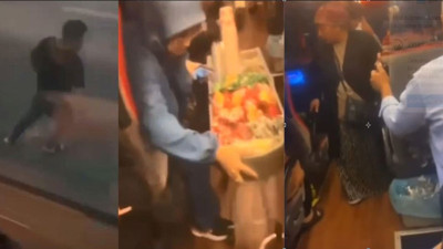 Yolcu otobüsünün önünü kesip, ateş açtılar