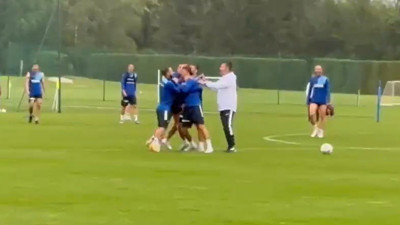 Trabzonspor idmanında hayrete düşüren görüntü