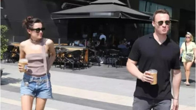 Hafsanur Sancaktutan ile Kerem Bürsin kahve molasında