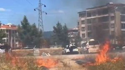 Kız isteme töreninde yangın çıkardılar