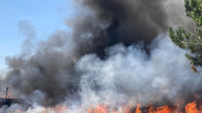 Ankara’da yatak fabrikasında yangın