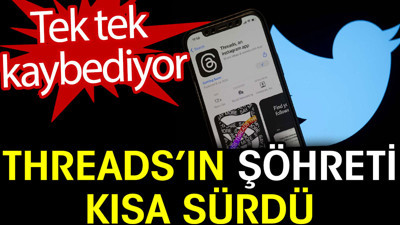 Threads’ın şöhreti kısa sürdü. Tek tek kaybediyor